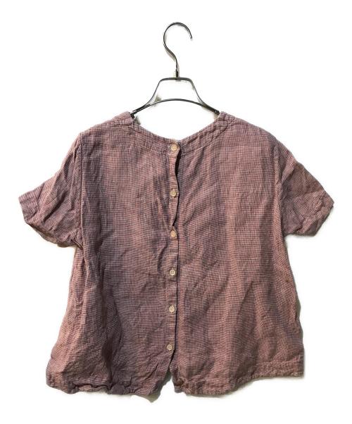 45R（フォーティファイブ・アール）45R (フォーティファイブ・アール) 半袖カットソー レッド サイズ:3の古着・服飾アイテム