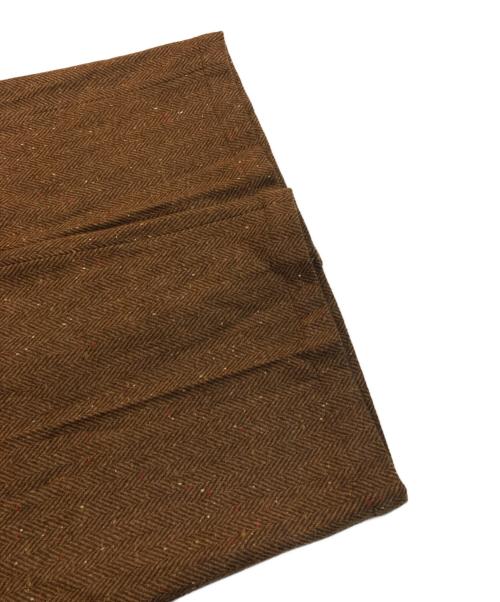 MAISON SPECIAL（メゾンスペシャル）MAISON SPECIAL (メゾンスペシャル) Two-Tuck Wide Pants ブラウン サイズ:1の古着・服飾アイテム