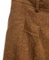 中古・古着 MAISON SPECIAL (メゾンスペシャル) Two-Tuck Wide Pants ブラウン サイズ:1：9000円