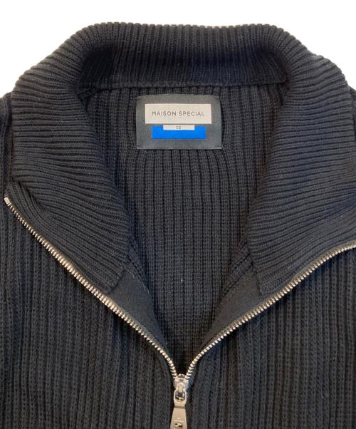 MAISON SPECIAL（メゾンスペシャル）MAISON SPECIAL (メゾンスペシャル) Prime-Over Drivers Knit ブラック サイズ:2の古着・服飾アイテム