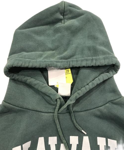 AP STUDIO（エーピーストゥディオ）AP STUDIO (エーピーストゥディオ) GOOD ROCK SPEED (グッドロックスピード) カレッジ フーデッド プルオーバー グリーン サイズ:Free 未使用品の古着・服飾アイテム