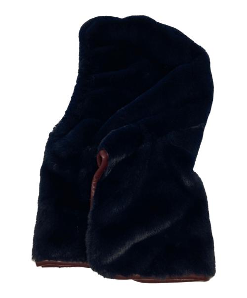 RehersalL（リハーズオール）RehersalL (リハーズオール) ファーフードカラー NVY ネイビーの古着・服飾アイテム