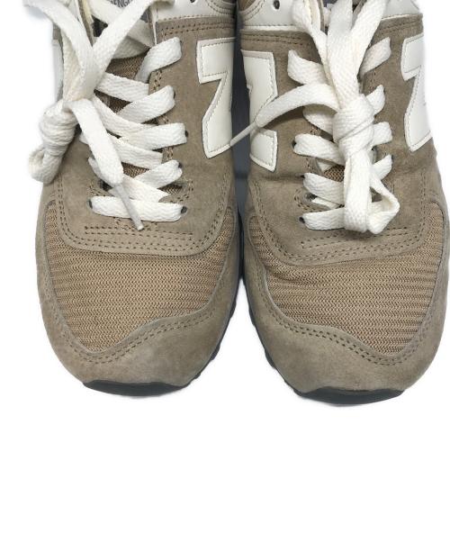 NEW BALANCE（ニューバランス）NEW BALANCE (ニューバランス) スニーカー ベージュ サイズ:US7.5の古着・服飾アイテム