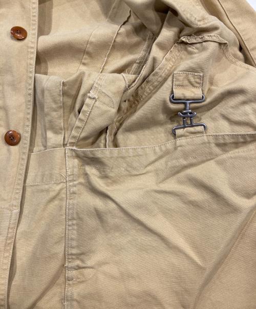 POLO RALPH LAUREN（ポロ・ラルフローレン）POLO RALPH LAUREN (ポロ・ラルフローレン) ハンティングジャケット ベージュ×ブラック サイズ:Sの古着・服飾アイテム