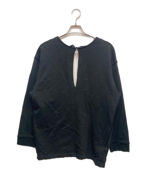 PERVERZE（パーバーズ）PERVERZE (パーバーズ) バックリボンスウェット ブラック サイズ:Freeの古着・服飾アイテム