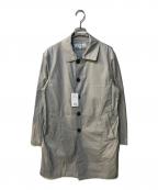 ROSSOロッソ）の古着「タイプライタースプリングコート」｜グレー