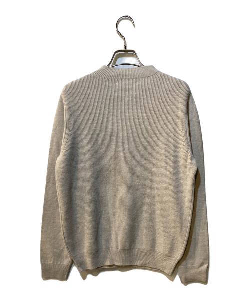 BEAUTY&YOUTH UNITED ARROWS（ビューティーアンドユースユナイテッドアローズ）BEAUTY&YOUTH UNITED ARROWS (ビューティーアンドユースユナイテッドアローズ) ウールカシミヤボトルネックニット ベージュ サイズ:Free 未使用品の古着・服飾アイテム