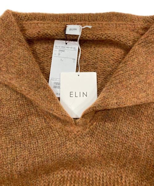 ELIN（エリン）ELIN (エリン) Mohair sailor po ブラウン サイズ:00 未使用品の古着・服飾アイテム