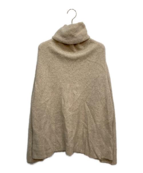 BATONER（バトナ―）BATONER (バトナ―) SALON adam et rope' (サロンアダムエロペ) TURTLE NECK KNIT ベージュ サイズ:1 未使用品の古着・服飾アイテム