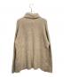 BATONER (バトナ―) SALON adam et rope' (サロンアダムエロペ) TURTLE NECK KNIT ベージュ サイズ:1 未使用品：10000円