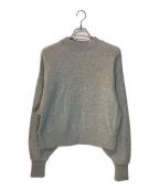 JOHNBULLジョンブル）の古着「ボリュームスリーブ裏毛スウェットプルオーバー」｜グレー