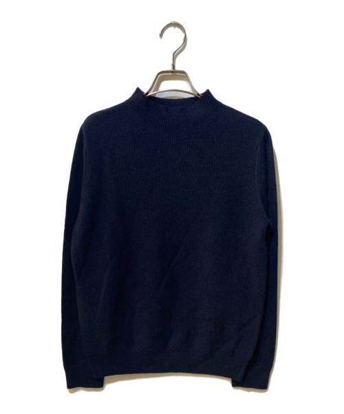 UNITED ARROWS（ユナイテッドアローズ）UNITED ARROWS (ユナイテッドアローズ) ウールカシミヤボトルネックニット ネイビー サイズ:Free 未使用品の古着・服飾アイテム