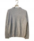UNITED ARROWSユナイテッドアローズ）の古着「ウールカシミヤボトルネックニット」｜グレー