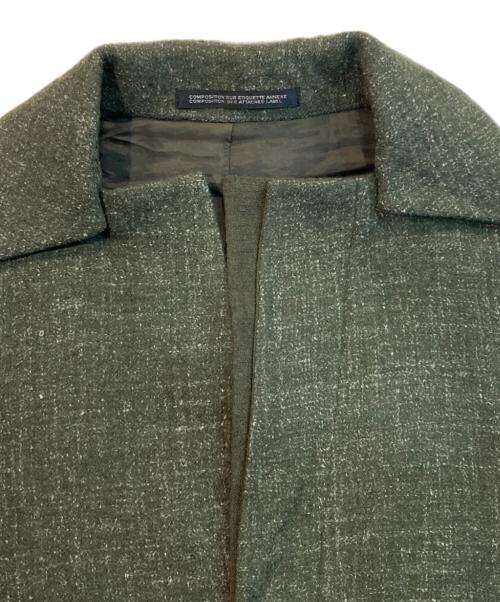 yohji yamamoto+noir（ヨウジヤマモトプリュスノアール）yohji yamamoto+noir (ヨウジヤマモトプリュスノアール) ウール ジャケット グリーン サイズ:1の古着・服飾アイテム