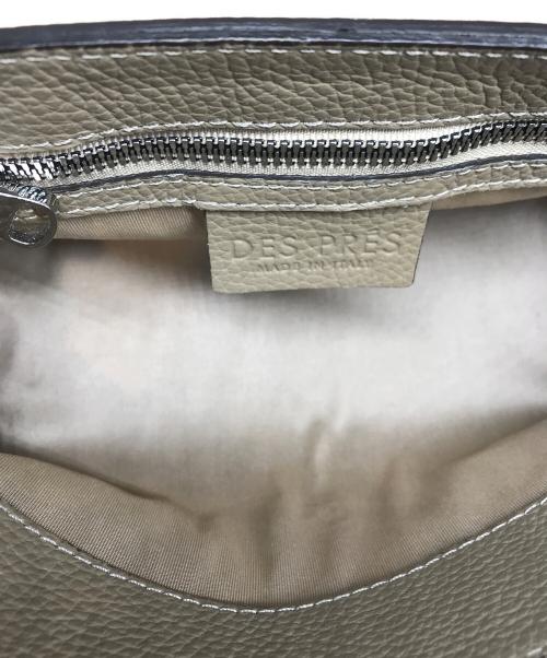 DES PRES（デ プレ）DES PRES (デ プレ) レザーミニハンドバッグ ベージュ サイズ:Freeの古着・服飾アイテム