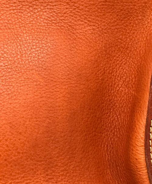 genten（ゲンテン）genten (ゲンテン) レザートートバッグ オレンジの古着・服飾アイテム