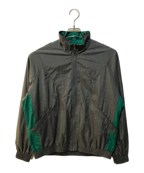 6(ROKU) BEAUTY&YOUTH（ロク ビューティーアンドユース）6(ROKU) BEAUTY&YOUTH (ロク ビューティーアンドユース) ナイロンバイカラーブルゾン グレー サイズ:38の古着・服飾アイテム