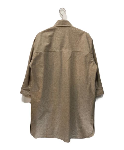 DRESSLAVE（ドレスレイブ）DRESSLAVE (ドレスレイブ) ウールコート ブラウン サイズ:38 未使用品の古着・服飾アイテム