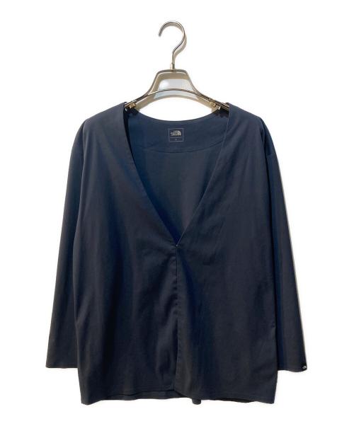 THE NORTH FACE（ザ ノース フェイス）THE NORTH FACE (ザ ノース フェイス) Tech Lounge Cardigan ネイビー サイズ:Lの古着・服飾アイテム