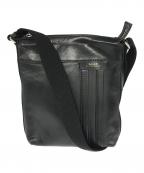 BALLYバリー）の古着「レザーショルダーバッグ」｜ブラック