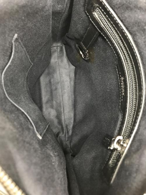 BALLY（バリー）BALLY (バリー) レザーショルダーバッグ ブラックの古着・服飾アイテム