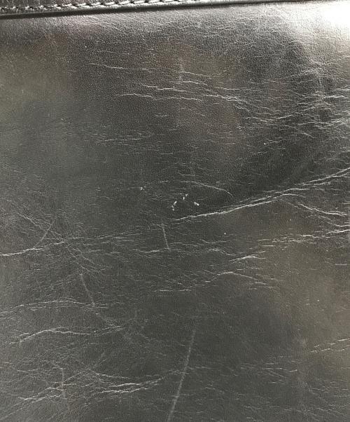 BALLY（バリー）BALLY (バリー) レザーショルダーバッグ ブラックの古着・服飾アイテム