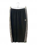 adidasアディダス）の古着「ニットスカート」｜ブラック
