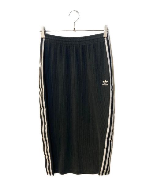 adidas（アディダス）adidas (アディダス) ニットスカート ブラック サイズ:XLの古着・服飾アイテム