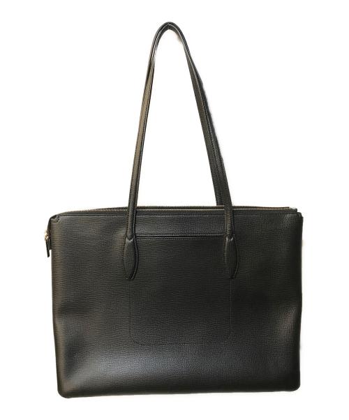 Kate Spade（ケイトスペード）Kate Spade (ケイトスペード) オール デイ ラージ ジップ トップ トート ブラックの古着・服飾アイテム