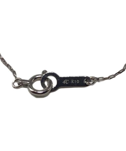 4℃（ヨンドシー）4℃ (ヨンドシー) K10 雫モチーフネックレスの古着・服飾アイテム