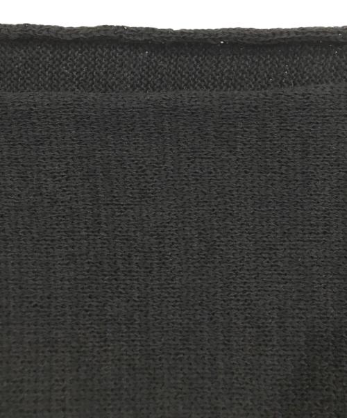 Plage（プラージュ）Plage (プラージュ) テープヤーン ヨコアミボートネックニット ブラック サイズ:Freeの古着・服飾アイテム