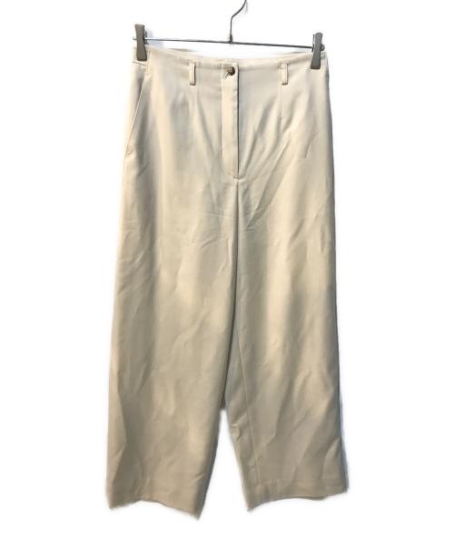 BALLSEY（ボールジィ）BALLSEY (ボールジィ) ハイツイストビエラ 1Bセミワイドパンツ ベージュ サイズ:36の古着・服飾アイテム