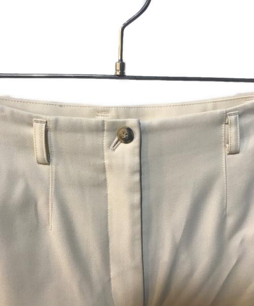 BALLSEY（ボールジィ）BALLSEY (ボールジィ) ハイツイストビエラ 1Bセミワイドパンツ ベージュ サイズ:36の古着・服飾アイテム