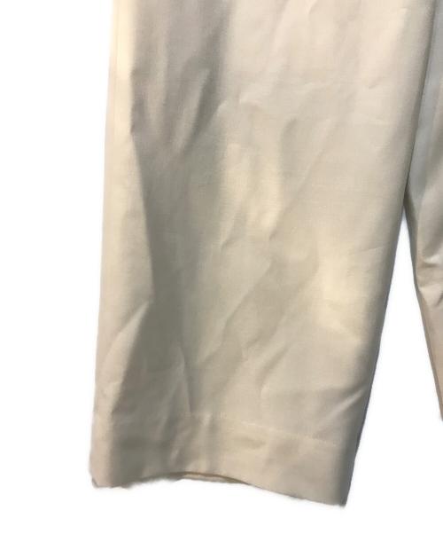 BALLSEY（ボールジィ）BALLSEY (ボールジィ) ハイツイストビエラ 1Bセミワイドパンツ ベージュ サイズ:36の古着・服飾アイテム