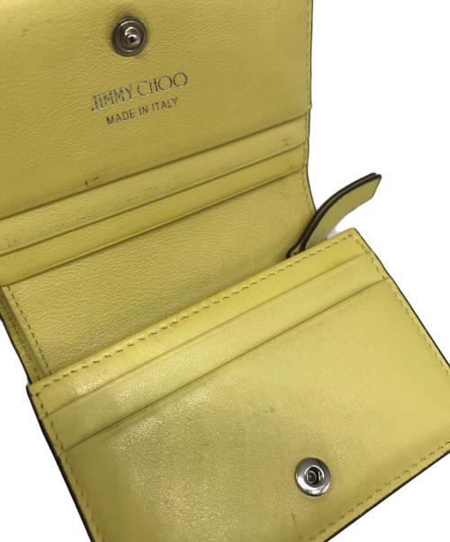 JIMMY CHOO（ジミーチュウ）JIMMY CHOO (ジミーチュウ) JCロゴ付き グロッシーレインボーエラフ・ウォレット マルチカラーの古着・服飾アイテム