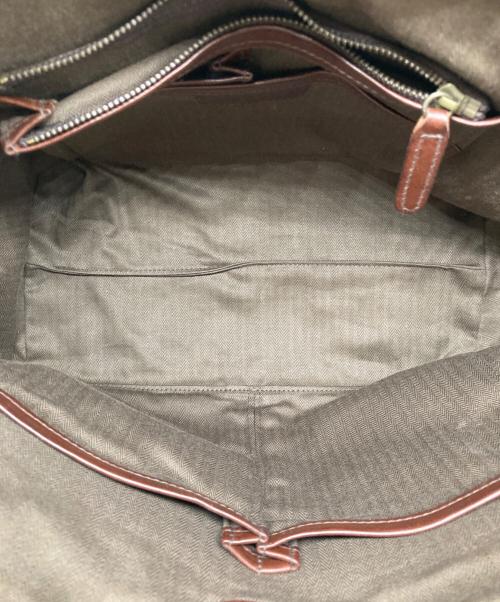 genten（ゲンテン）genten (ゲンテン) ミモザベーシックトートバッグ ブラウンの古着・服飾アイテム