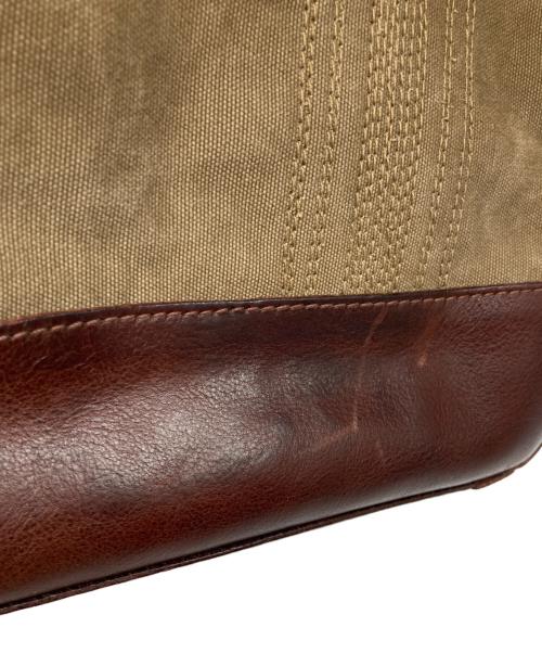 genten（ゲンテン）genten (ゲンテン) ミモザベーシックトートバッグ ブラウンの古着・服飾アイテム