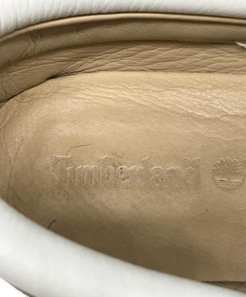 Timberland（ティンバーランド）Timberland (ティンバーランド) Authentic Handsewn Boat Shoes ホワイト サイズ:26cmの古着・服飾アイテム