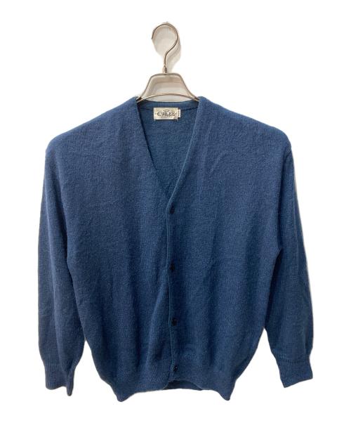 CALEE（キャリー）CALEE (キャリー) モヘヤ混ニットカーディガン ネイビー サイズ:Mの古着・服飾アイテム