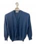 CALEE（キャリー）の古着「モヘヤ混ニットカーディガン」｜ネイビー