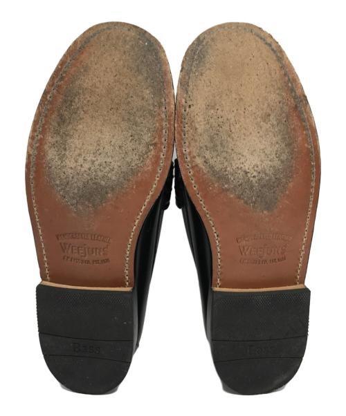 G.H.BASS（ジーエイチバス）G.H.BASS (ジーエイチバス) ローファー ホワイト×ブラック サイズ:UK6の古着・服飾アイテム