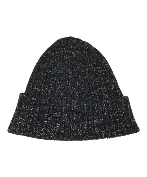 SUPREME（シュプリーム）SUPREME (シュプリーム) Overdyed Beanie Metallic ブラック サイズ:58cm(ONE SIZE）の古着・服飾アイテム