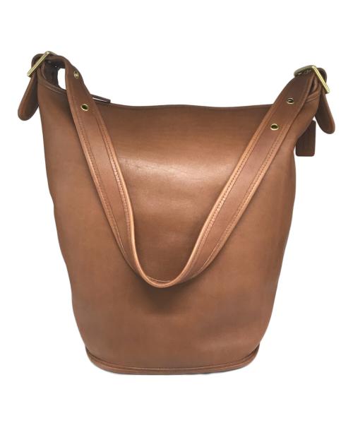 COACH（コーチ）COACH (コーチ) バケツ型ショルダーバッグ ブラウンの古着・服飾アイテム