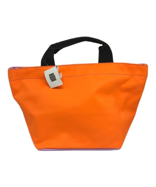 Herve Chapelier（エルベシャプリエ）Herve Chapelier (エルベシャプリエ) 舟形トートバッグ オレンジ×ピンク 未使用品の古着・服飾アイテム