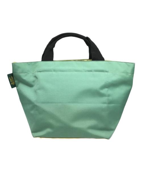 Herve Chapelier（エルベシャプリエ）Herve Chapelier (エルベシャプリエ) 舟形トートバッグ グリーン×イエローの古着・服飾アイテム