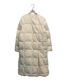 TODAYFUL（トゥデイフル）の古着「キル ティング ダウン コート」｜ホワイト