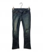 hystericsヒステリックス）の古着「ブーツカットスタッズパンツ」｜インディゴ