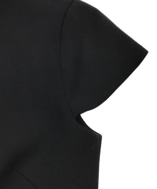 YOKO CHAN（ヨーコチャン）YOKO CHAN (ヨーコチャン) パールフレアドレス ブラック サイズ:38の古着・服飾アイテム