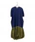 HeRIN.CYE（ヘリンドットサイ）の古着「Volume hem ponte dress」｜ネイビー