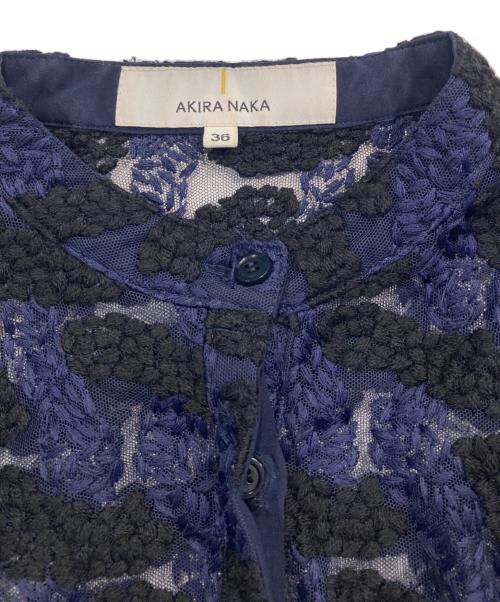 AKIRA NAKA（アキラナカ）AKIRA NAKA (アキラナカ) 長袖ブラウス パープル サイズ:36の古着・服飾アイテム